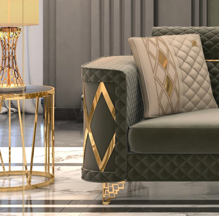 دسته هابصورت دوخت لوزي